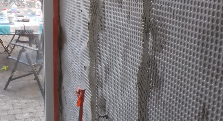 noppenmembraan tegen vocht en muurzouten